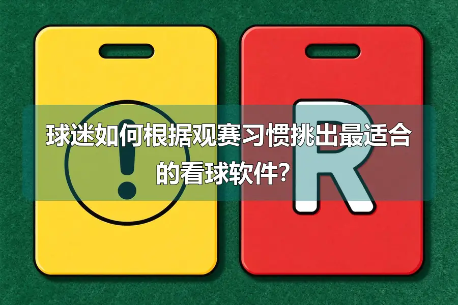 球迷如何根据观赛习惯挑出最适合的看球软件？